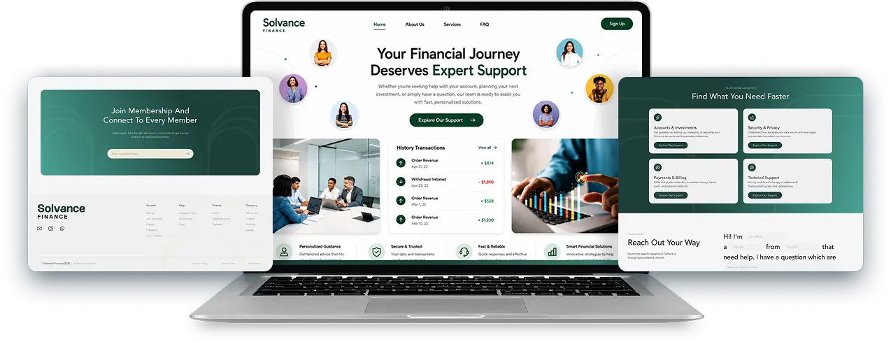 AI financial software product showcase