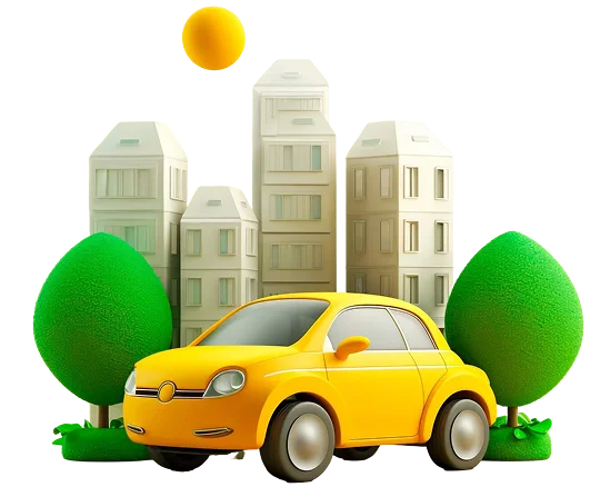 AI Taxi Booking App Development Cost Illustration