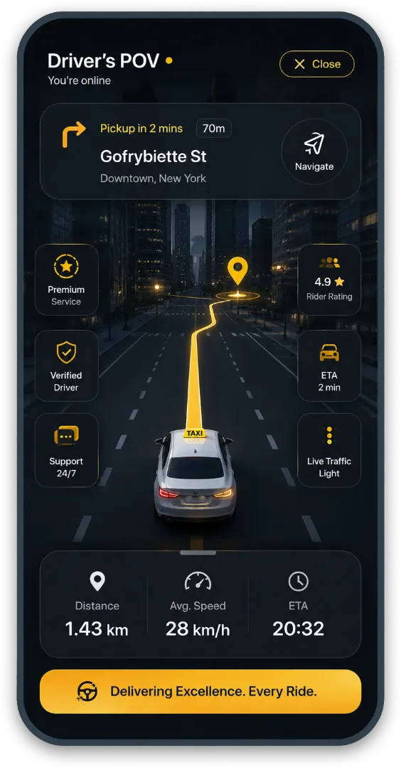 AI Taxi Premium Taxi Service