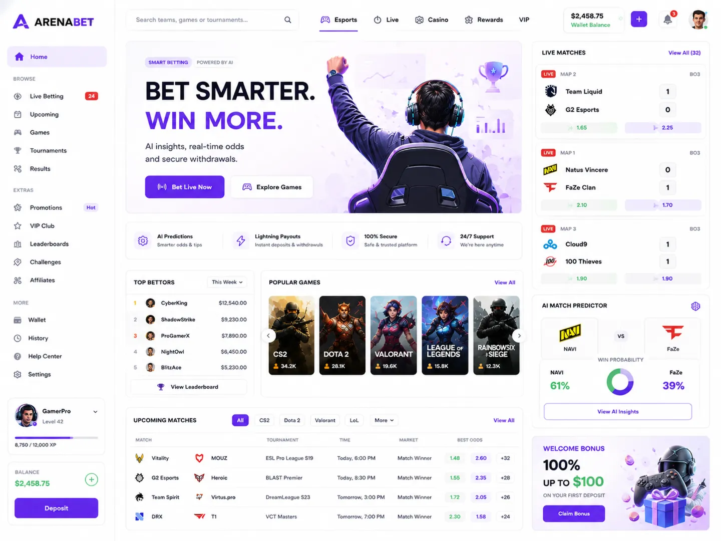 AiSportsBetting_Projects_eSports