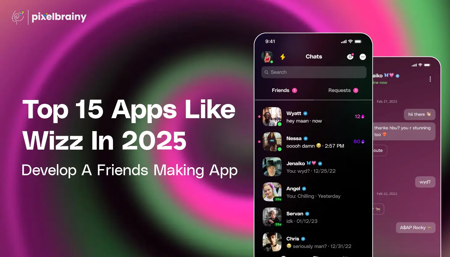 Top 15 Apps Like Wizz In 2025 – Develop A Friends Making App